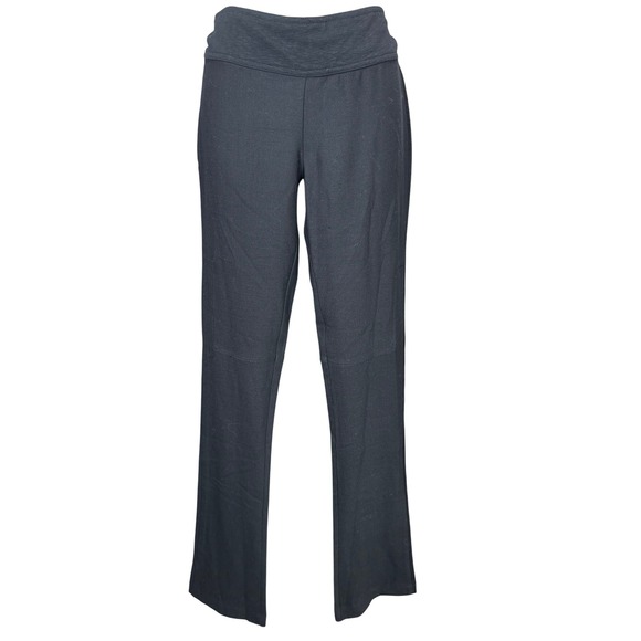 Diane von Furstenberg Gretel Pull On Riding Pants Wool Black Size 4 Flared Leg - Picture 1 of 13
